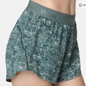 Outdoor Voices Green Relay Shortl